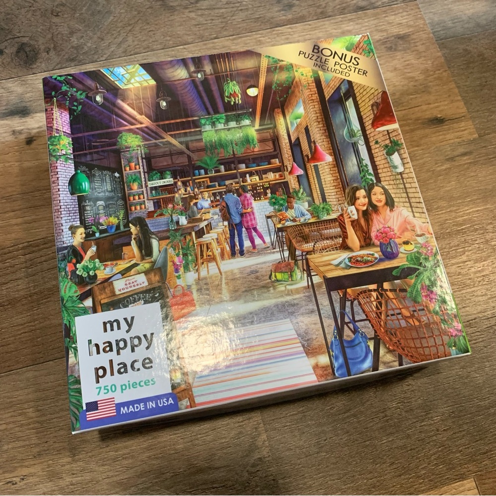 RoseArt My Happy Place 750 piece puzzle